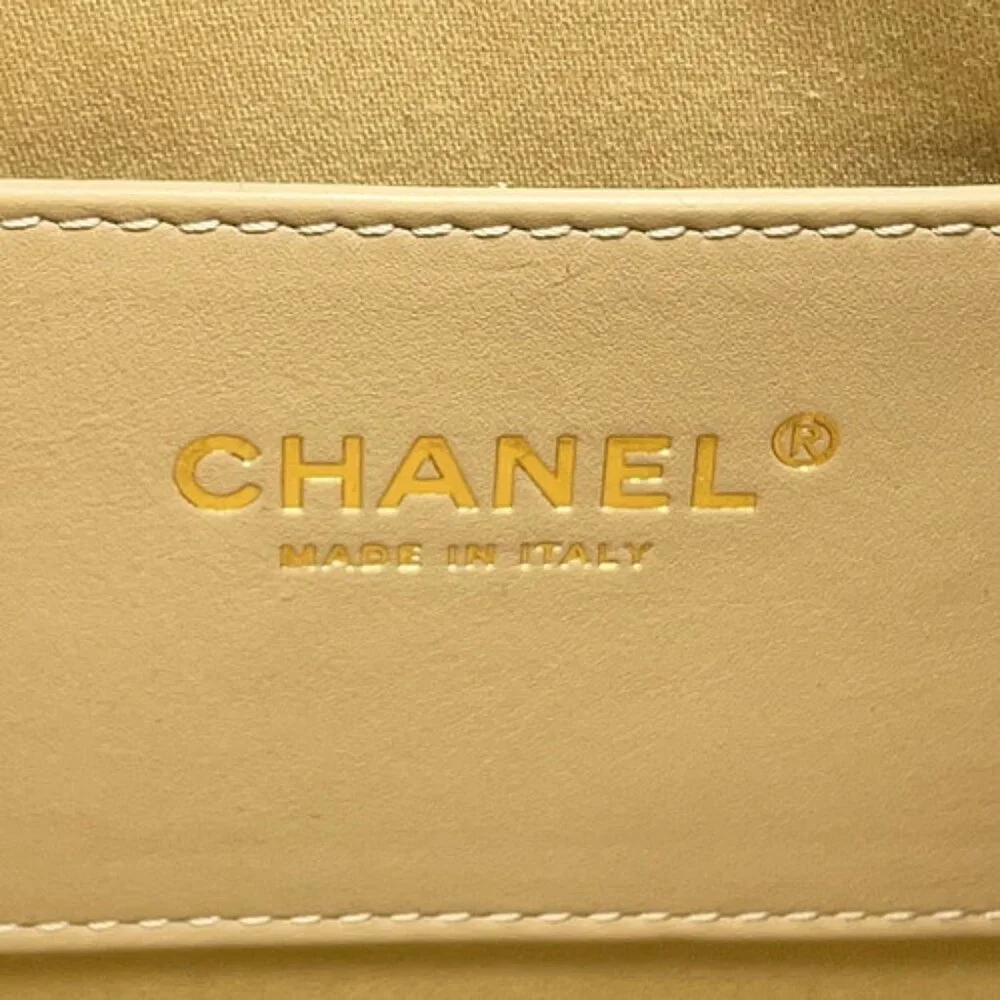CHANEL Chain Coco Mark Matelasse Caviar Gold 25 Small AS5293 - COA Included - Picture 13 of 17